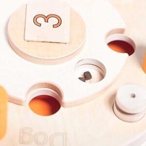 Interactive Wooden Puzzle Toy